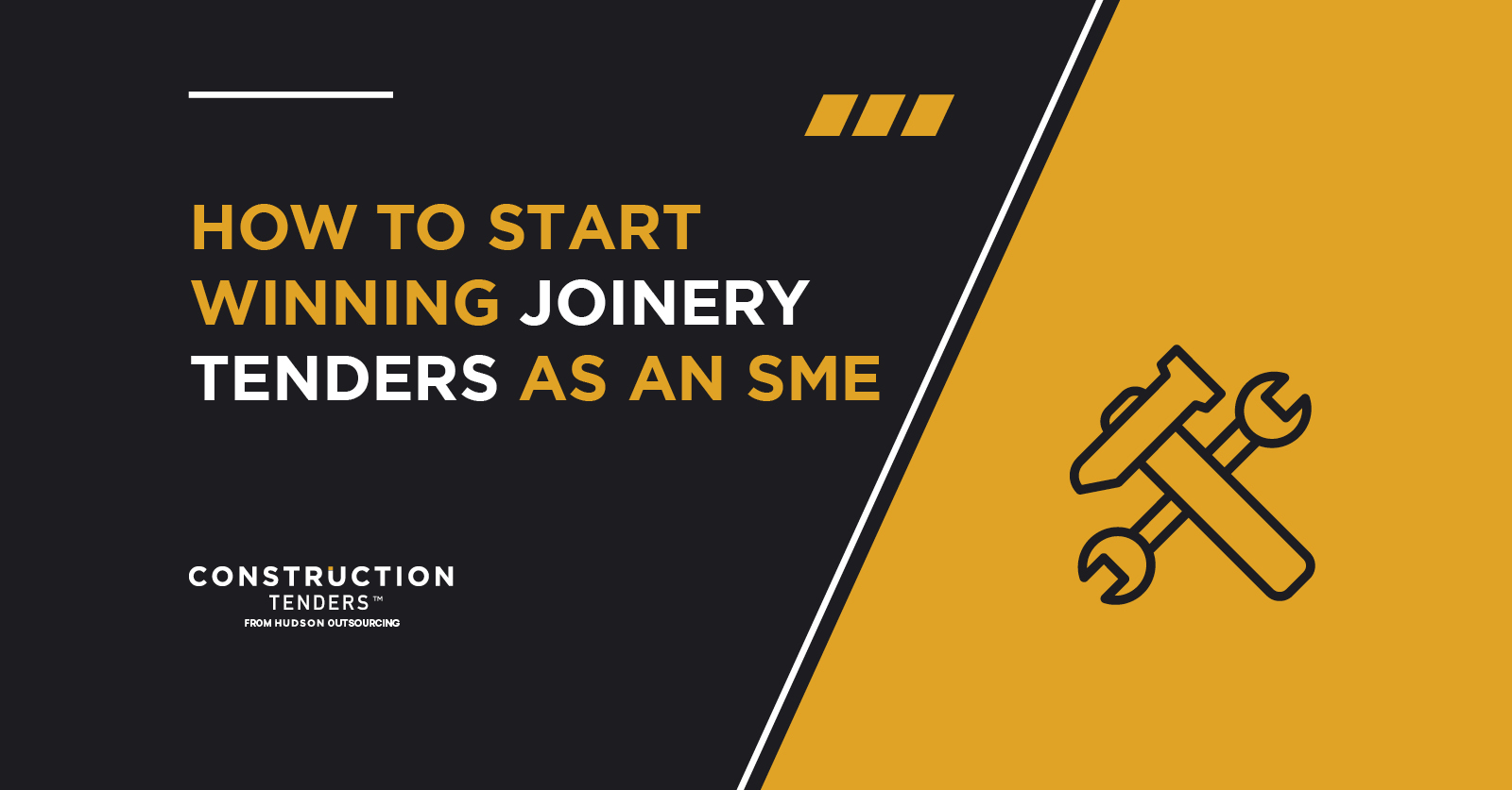 Joinery Tenders Explained