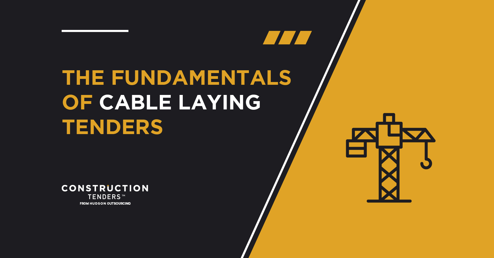 Cable Laying Tenders: The Fundamentals