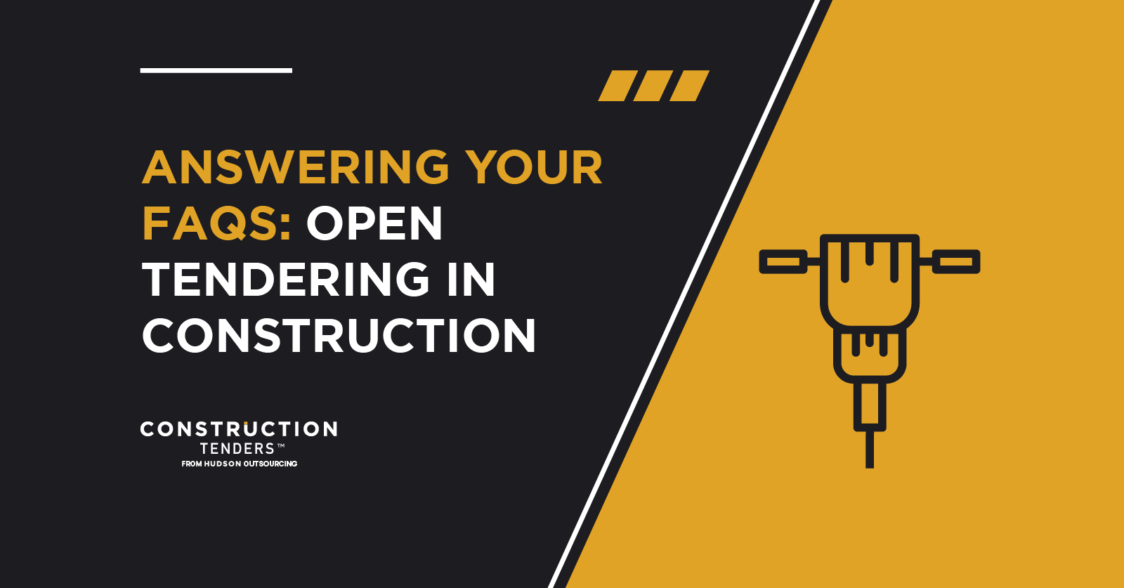 Open Tendering in Construction