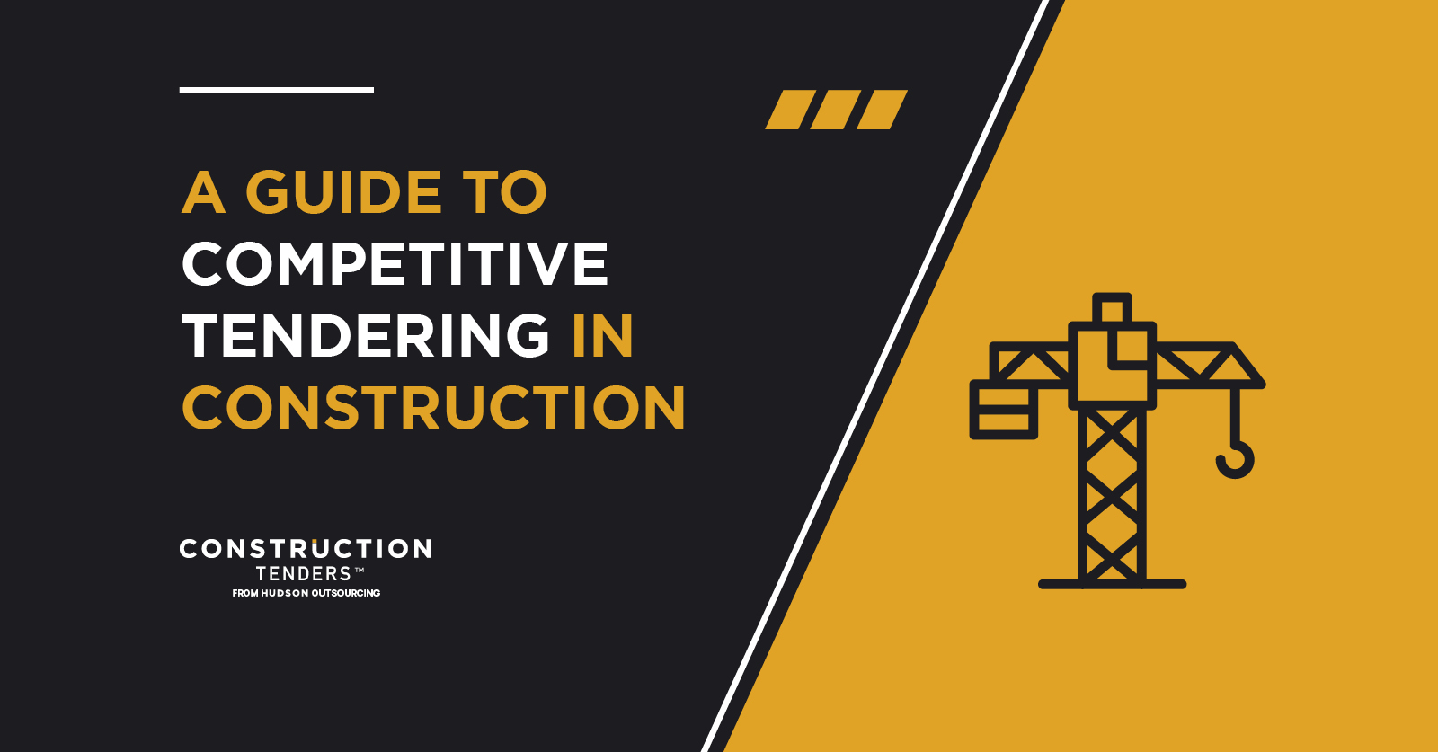 Competitive Tendering in Construction